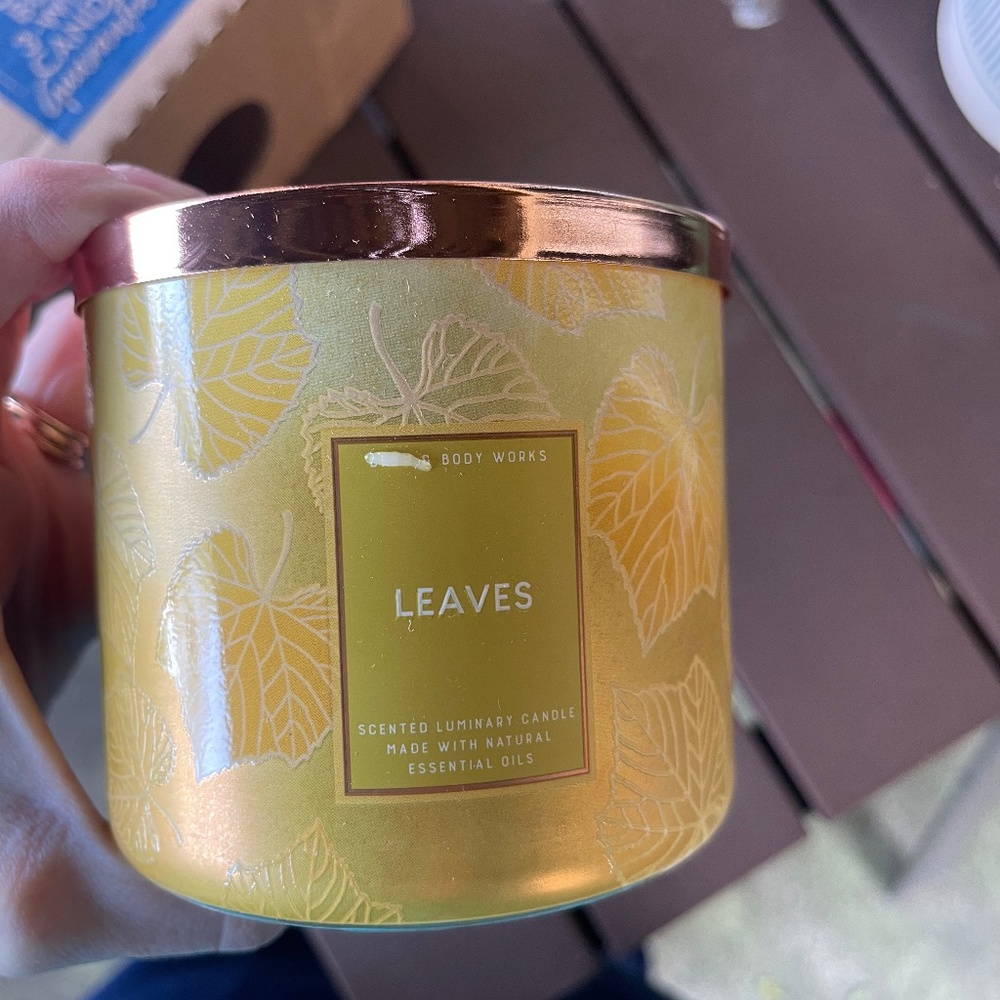 Bath and bodywork candle